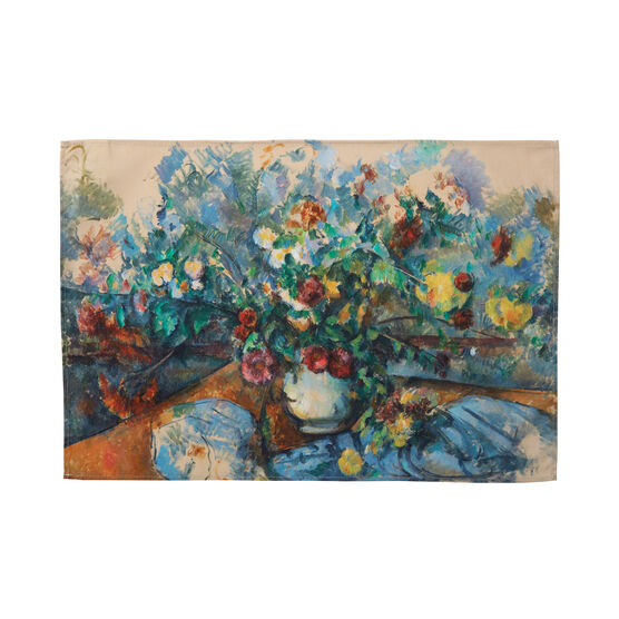 Paul Cezanne Grand Bouquet of Flowers tea towel